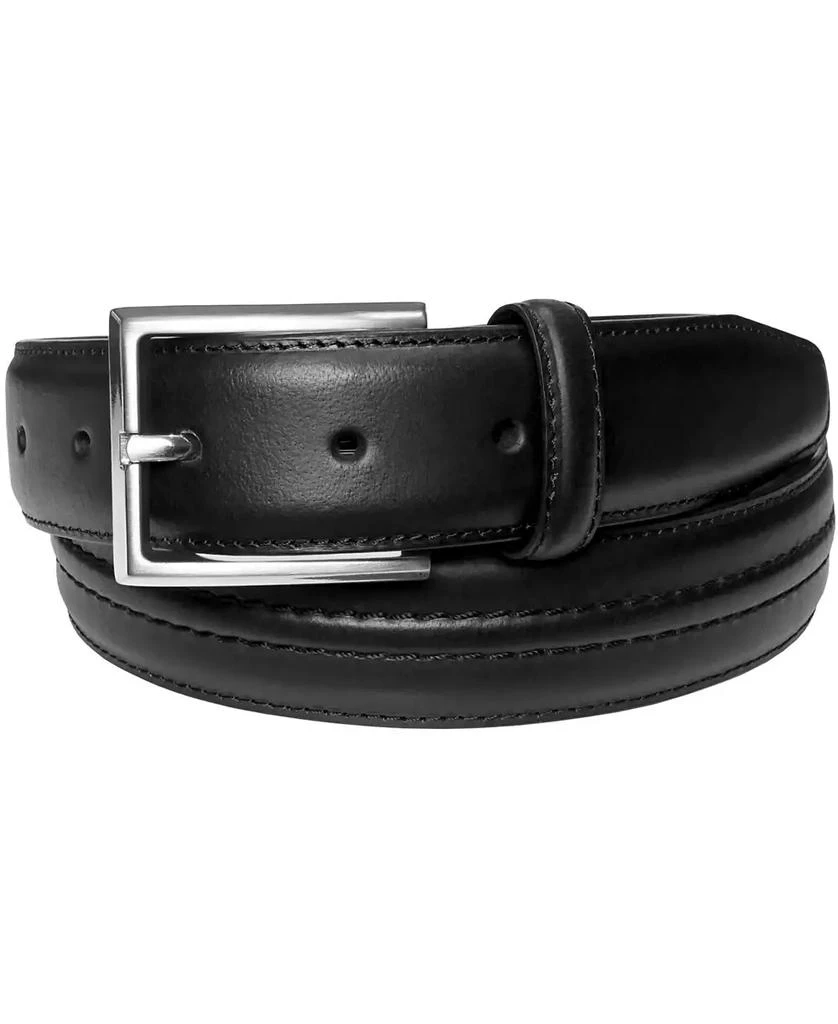 商品Florsheim|Men's Caprio Raised Center Stitch Belt,价格¥134,第1张图片