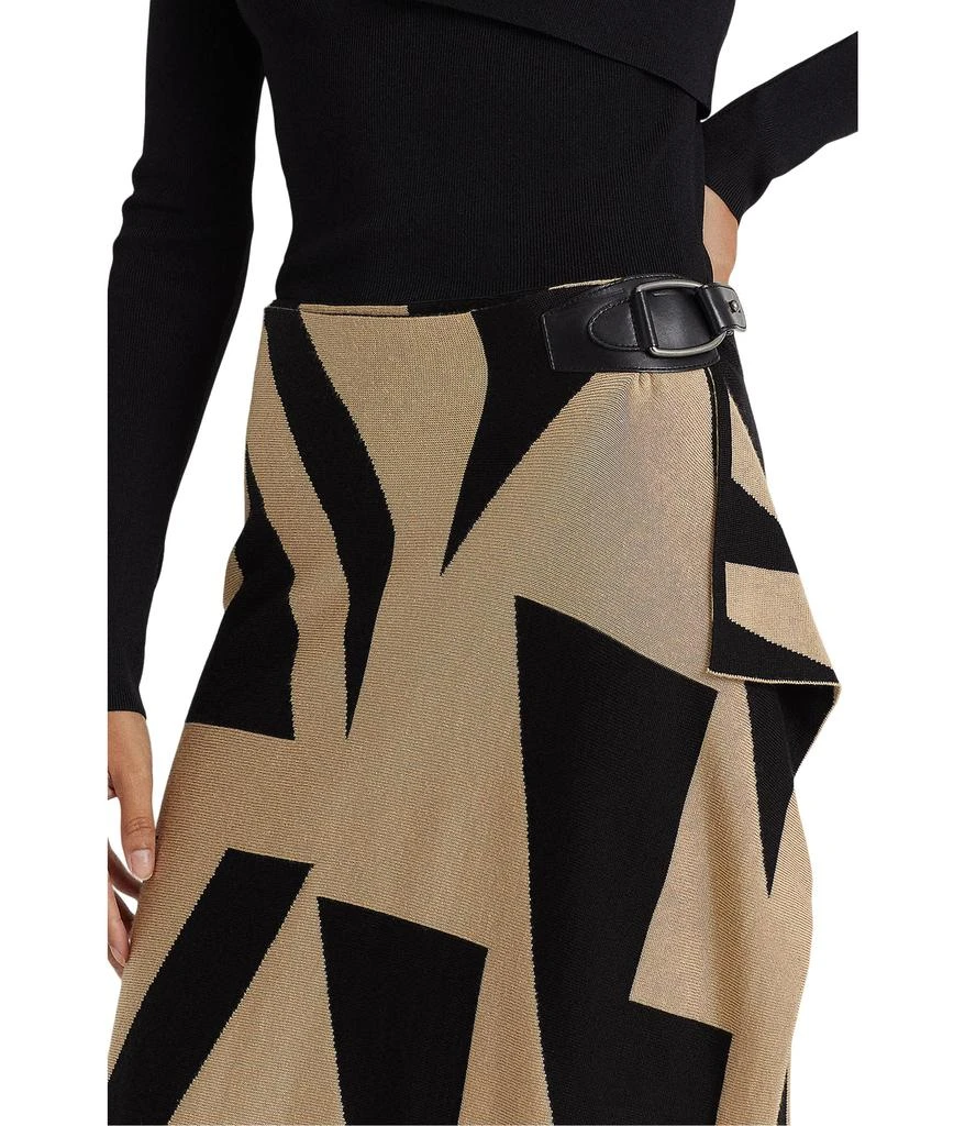 商品Ralph Lauren|Petite Geo Print Cotton Blend Pencil Skirt,价格¥1846,第3张图片详细描述