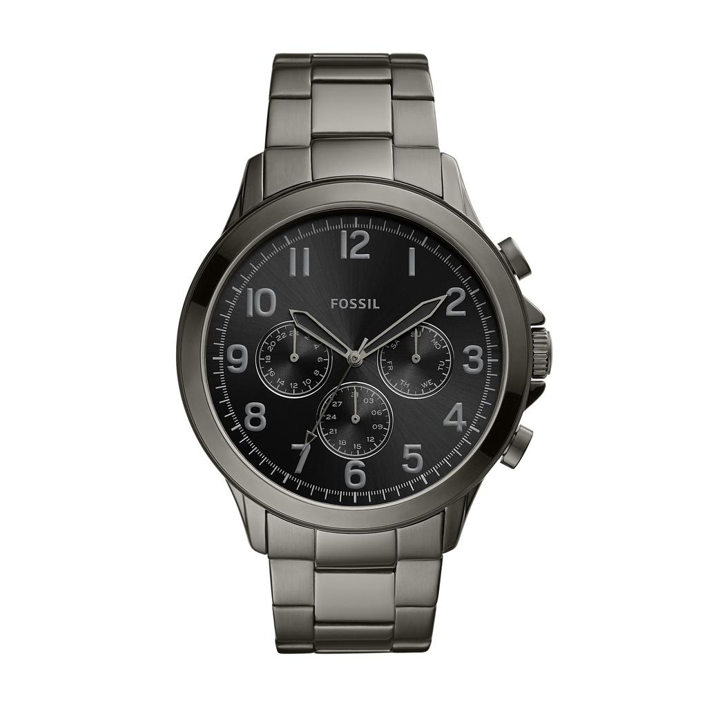 Fossil Men's Yorke Multifunction, Smoke-Tone Alloy Watch商品第1张图片规格展示