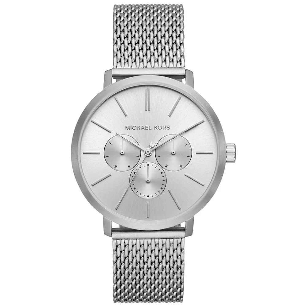 商品Michael Kors|Men's Blake Stainless Steel Mesh Bracelet Watch 42mm,价格¥955,第1张图片