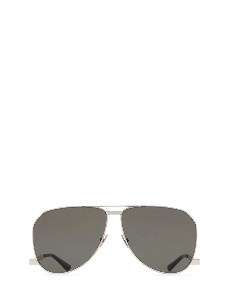商品Yves Saint Laurent|Sl 690 Silver Sunglasses,价格¥4207,第1张图片