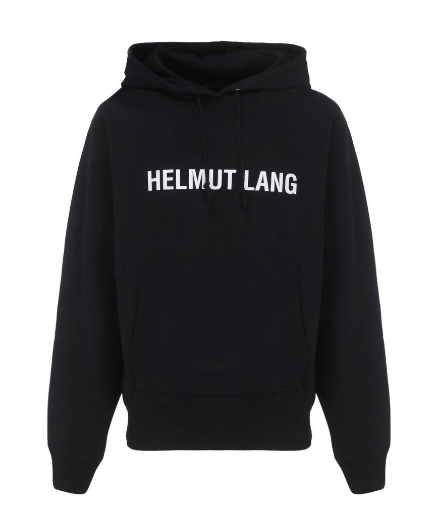 商品Helmut Lang|Helmut Lang Logo Printed Drawstring Hoodie,价格¥1287,第1张图片