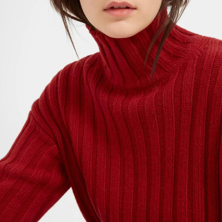 商品Everlane|罗纹高领羊毛衫,价格¥921,第5张图片详细描述