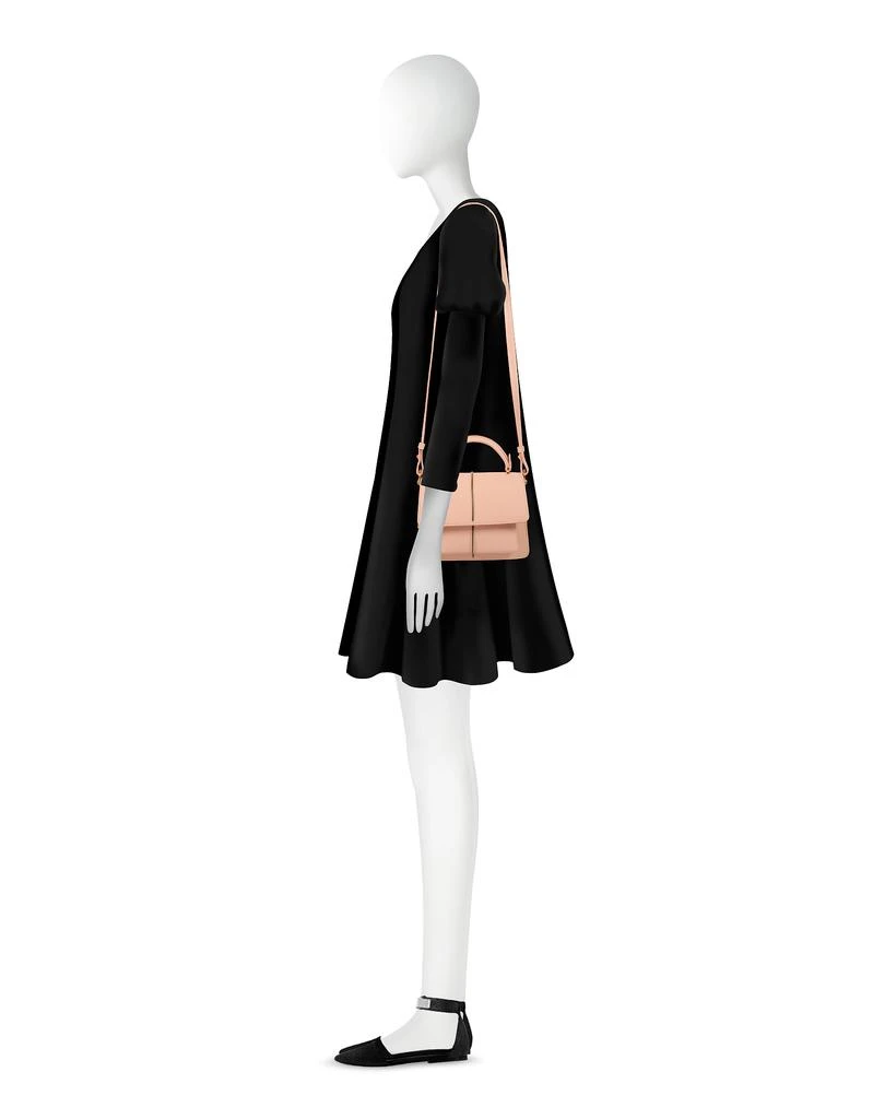 商品Marni|Attaché光滑皮革手提包,价格¥3981,第3张图片详细描述