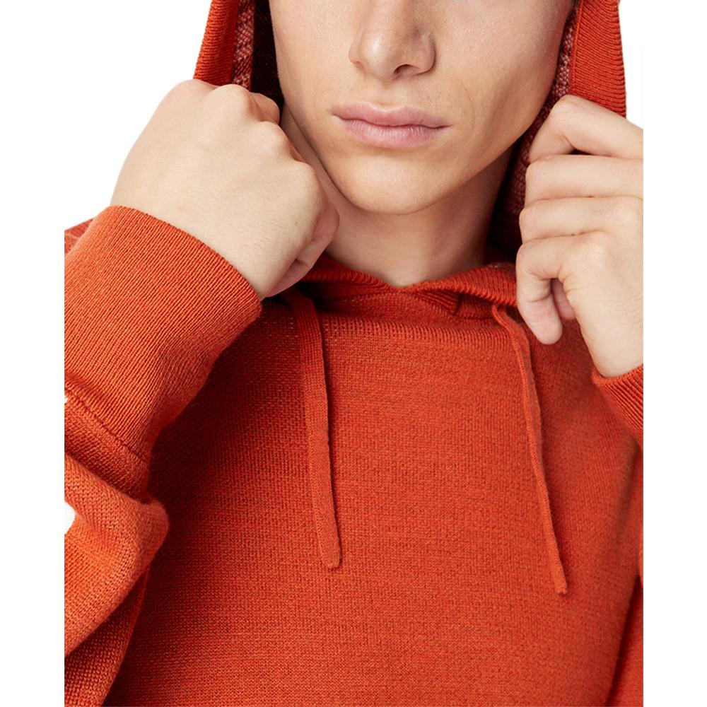 Men's Colorblocked Hooded Sweater商品第6张图片规格展示