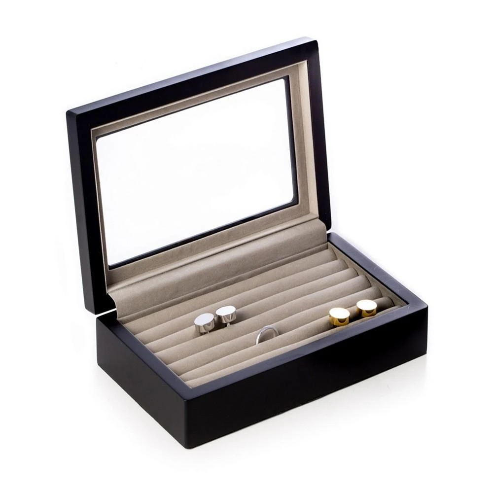 商品Bey-Berk|Wood Cufflink Box,价格¥456,第1张图片