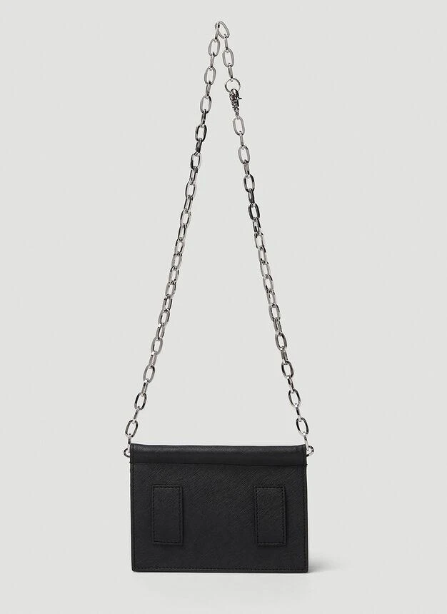 商品Vivienne Westwood|Biogreen Shoulder Bag in Black,价格¥1419,第3张图片详细描述