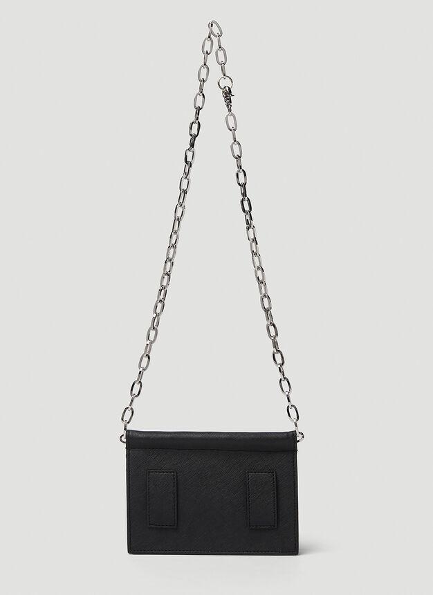 商品Vivienne Westwood|Biogreen Shoulder Bag in Black,价格¥1831,第5张图片详细描述