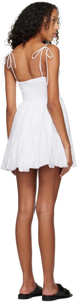 商品Staud|White Landry Minidress,价格¥799,第3张图片详细描述