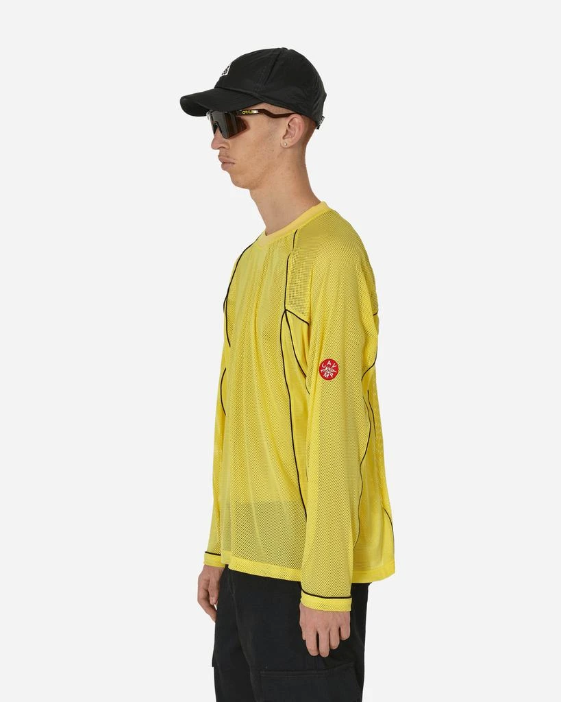 商品Cav Empt|Mesh Raglan Colour Longsleeve T-Shirt Yellow,价格¥718,第2张图片详细描述