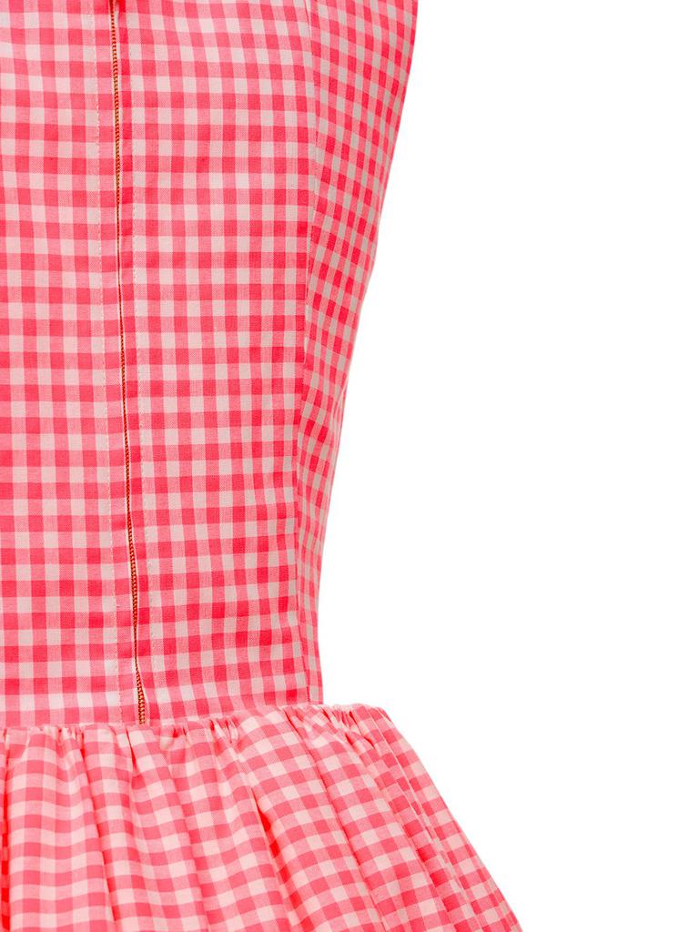 Cotton Gingham Bubble Mini Dress商品第7张图片规格展示