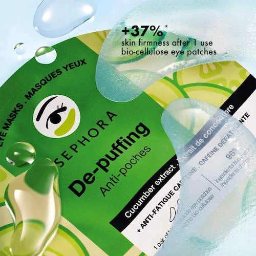 商品SEPHORA COLLECTION|Eye Mask Patches for Dark Circles + De-Puffing,价格¥31,第2张图片详细描述