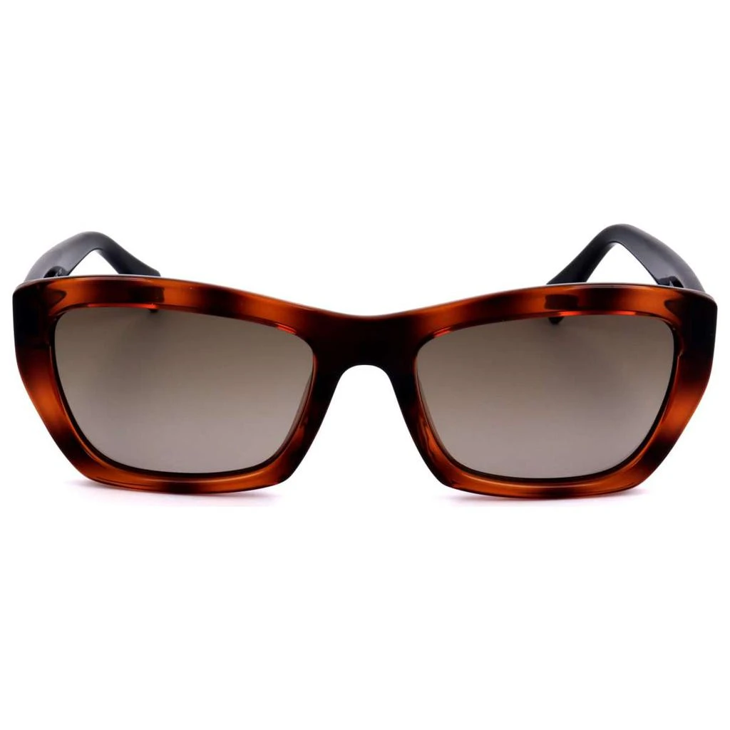 商品Salvatore Ferragamo|Ferragamo Women's Brown Cat-Eye Sunglasses,价格¥524,第3张图片详细描述