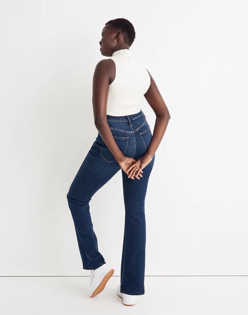 商品Madewell|Tall Curvy Skinny Flare Jeans in Colleton Wash,价格¥722,第5张图片详细描述