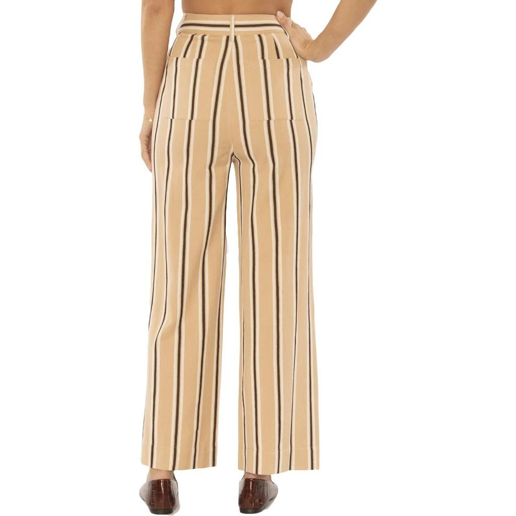 商品AMUSE SOCIETY|Amuse Society Womens Millie Striped Cotton Wide Leg Pants,价格¥61,第2张图片详细描述