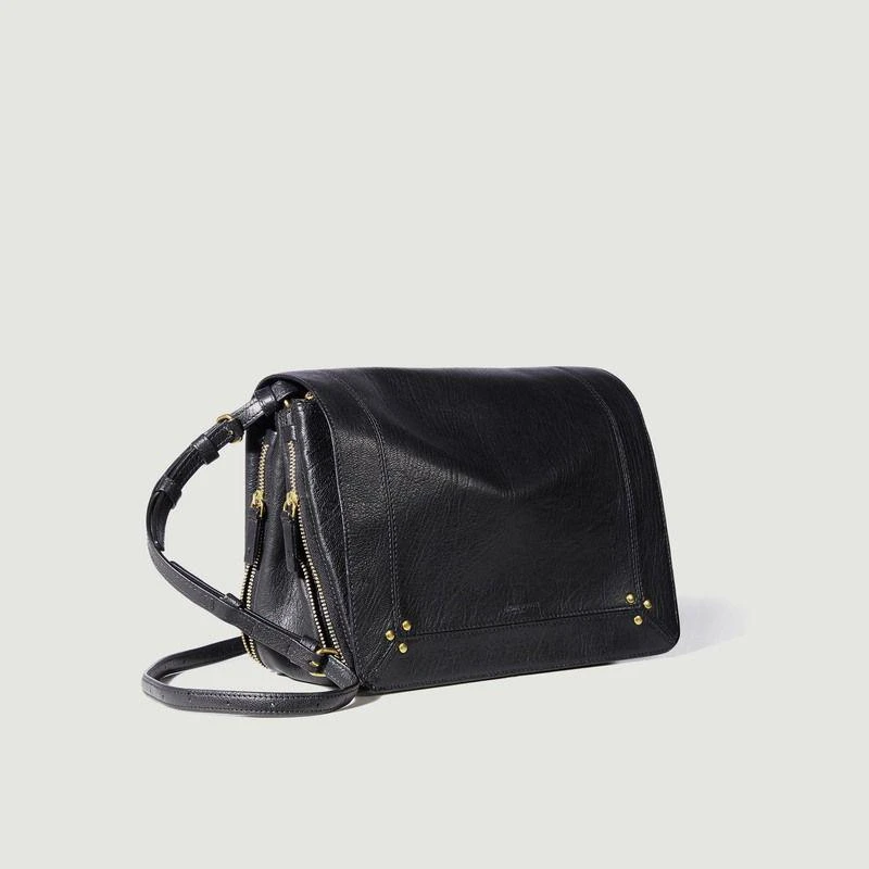 商品Jerome Dreyfuss|Igor Goatskin Handbag Oxydized Black JÉRÔME DREYFUSS,价格¥4434,第2张图片详细描述