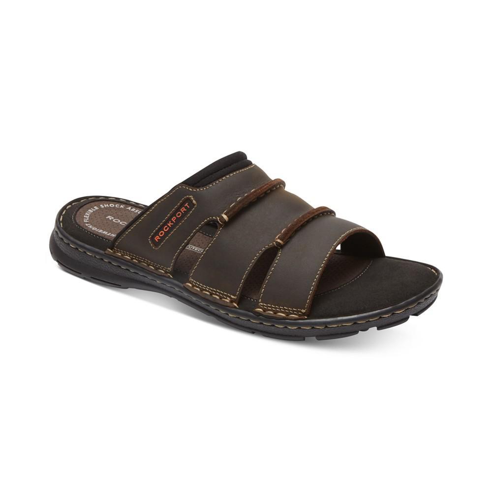 商品Rockport|Men's Darwyn Slide Sandals,价格¥464-¥522,第1张图片