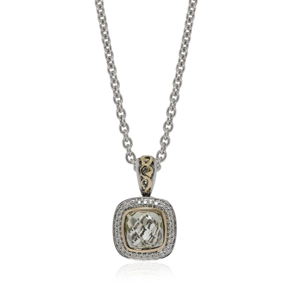 商品Charles Krypell|Charles Krypell Women's Sterling Silver and 18K Gold Necklace,价格¥4447,第1张图片