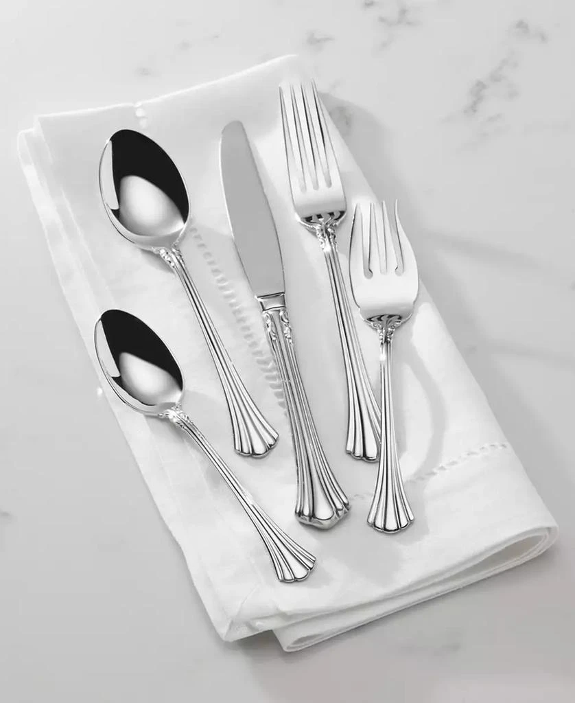 商品Reed & Barton|1800 5 Pieces Flatware Place Setting Set,价格¥748,第2张图片详细描述