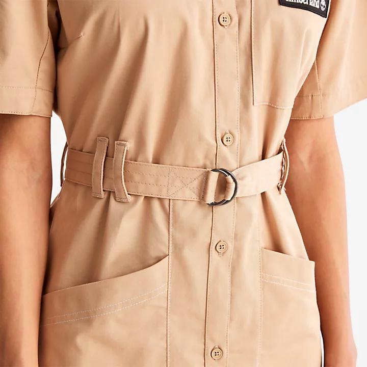 商品Timberland|TimberCHILL™ Utility Dress for Women in Beige,价格¥514,第7张图片详细描述