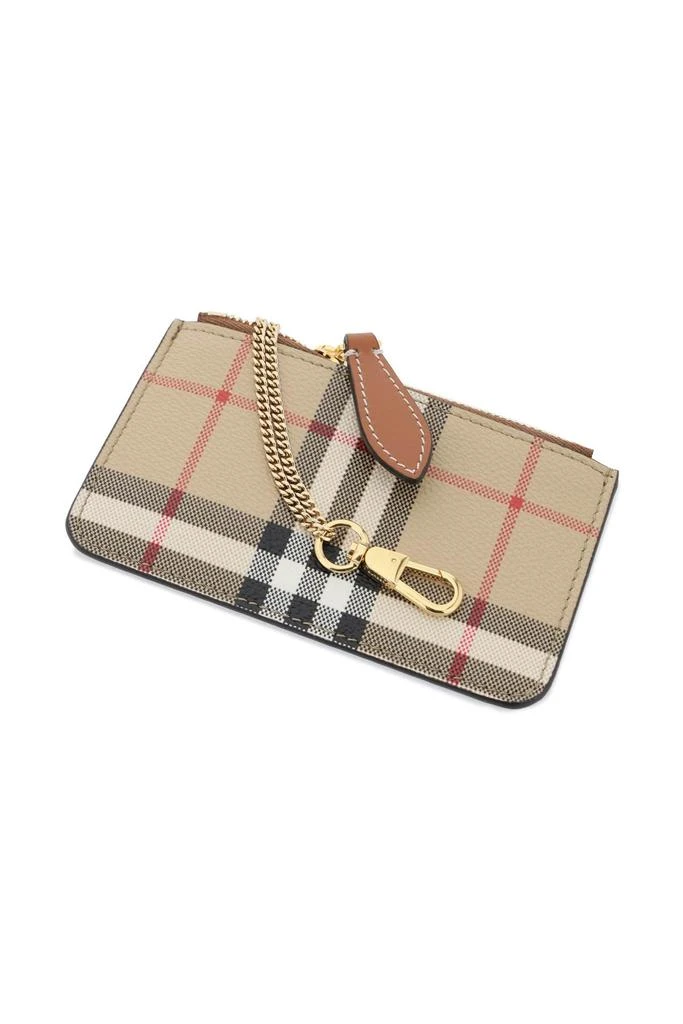 商品Burberry|check coin purse with chain strap,价格¥1097,第2张图片详细描述