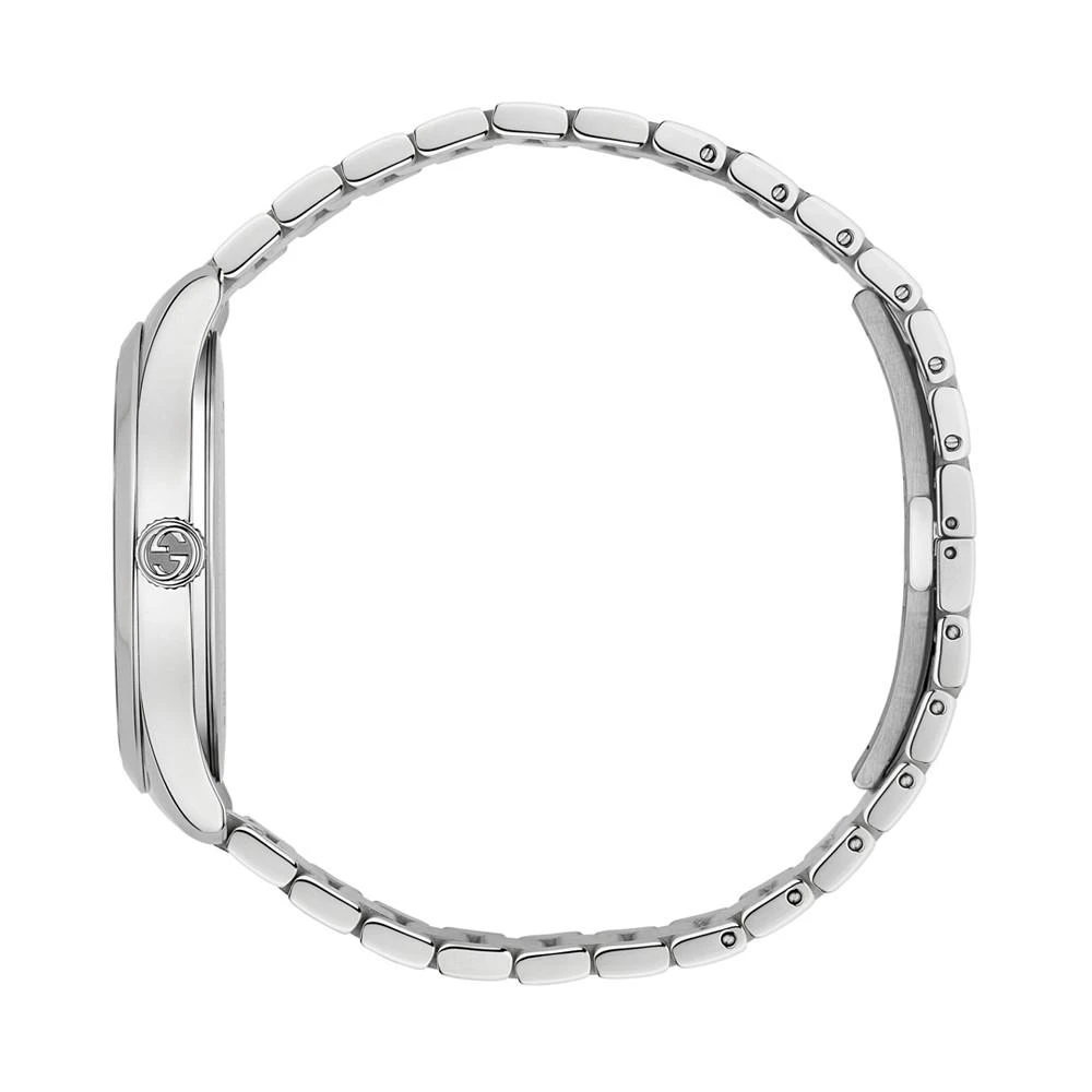 商品Gucci|Men's Swiss G-Timeless Stainless Steel Bracelet Watch 38mm, Created for Macy's,价格¥10252,第2张图片详细描述