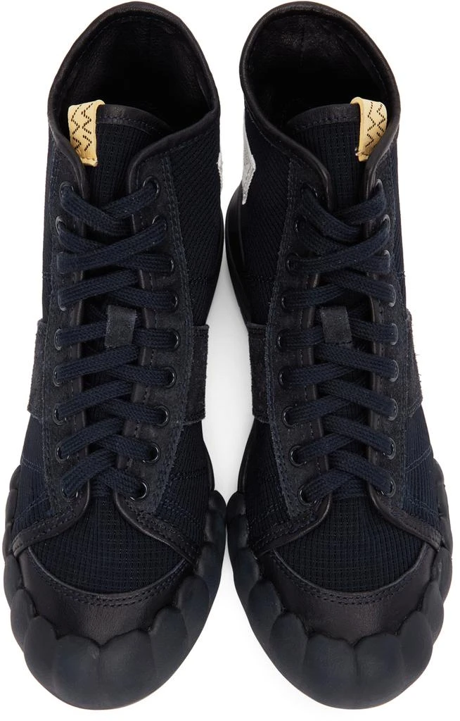 商品VisVim|Navy Visvim Sport Lanier High-Top Sneakers,价格¥4266,第5张图片详细描述