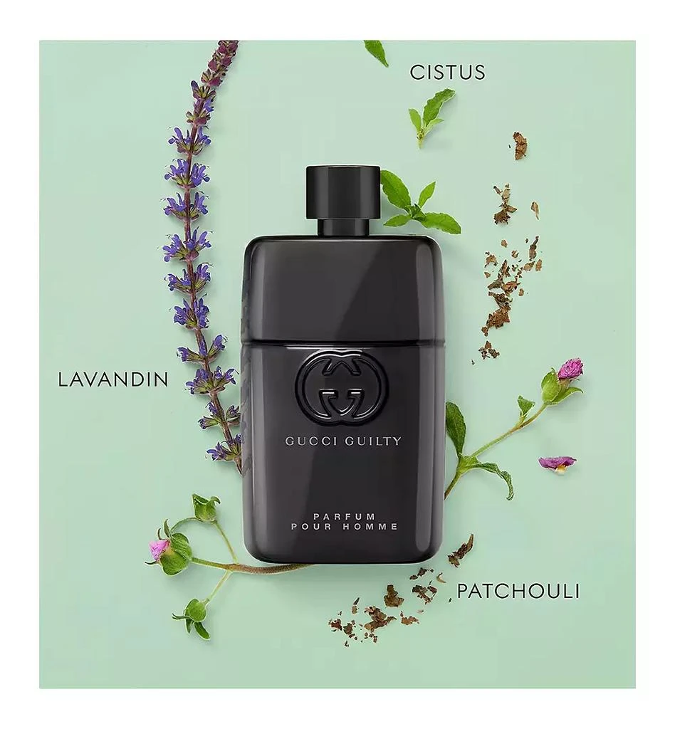 商品Gucci|Men's Guilty Pour Homme Parfum Spray, 3 oz.,价格¥1114,第4张图片详细描述