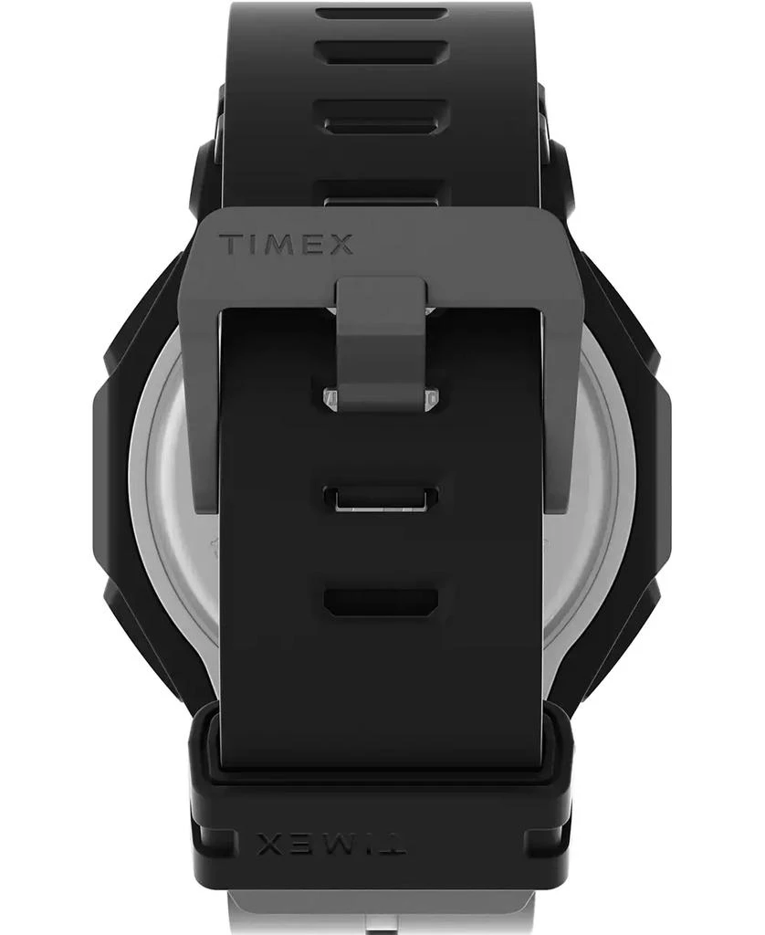 商品Timex|UFC Men's Quartz Colossus Resin Black Watch, 45mm,价格¥1384,第3张图片详细描述