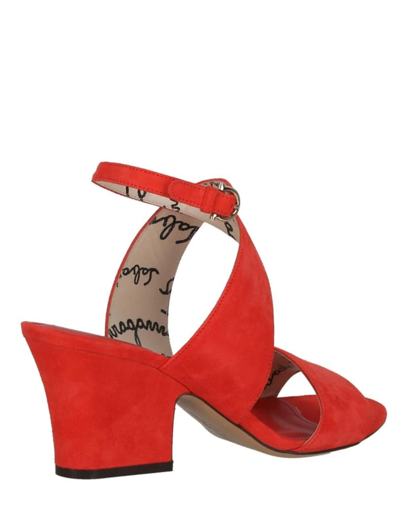 商品Salvatore Ferragamo|Sheena Suede Heel Sandals,价格¥2375,第3张图片详细描述
