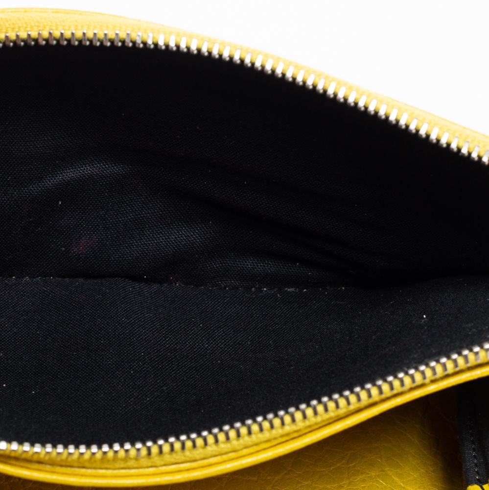 Balenciaga Curry Leather City Flap Continental Wallet商品第2张图片规格展示