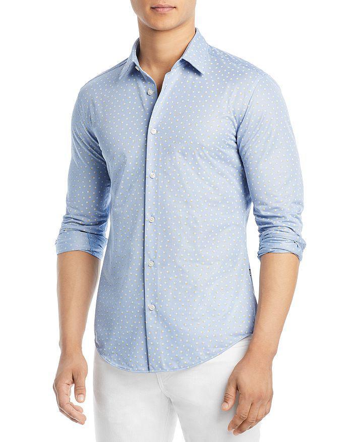 商品Hugo Boss|Roane Long Sleeve Slim Fit Shirt,价格¥1043,第3张图片详细描述