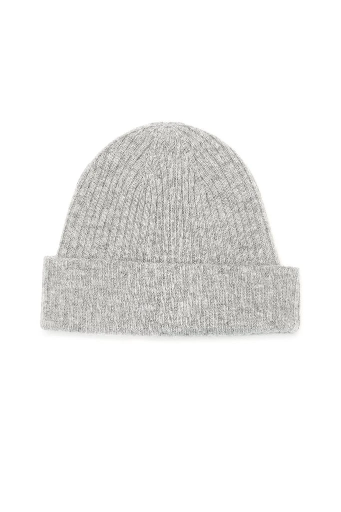 商品Alo|Cashmere Beanie - Dove Grey Heather,价格¥746,第2张图片详细描述