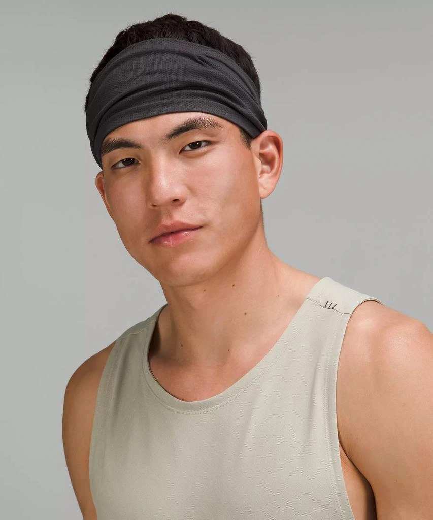 商品Lululemon|Men's Metal Vent Tech Wide Headband,价格¥148,第2张图片详细描述