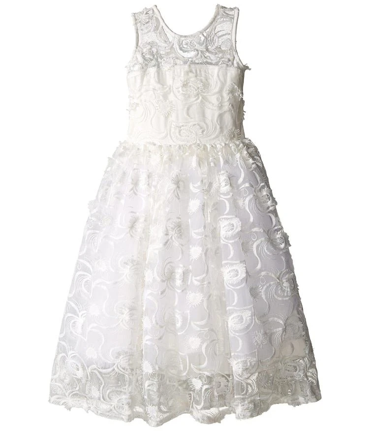 商品fiveloaves twofish|Hepburn Lace Midi Dress (Little Kids/Big Kids),价格¥468,第1张图片