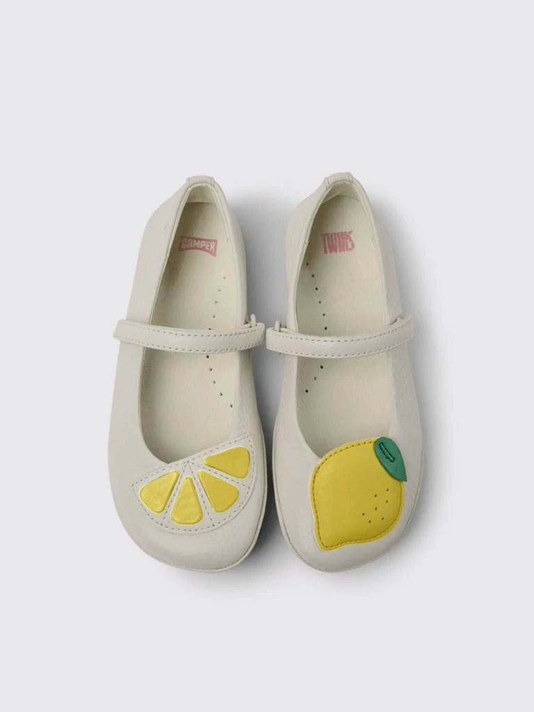 商品Camper|Twins Camper ballet flats in calfskin,价格¥546,第3张图片详细描述