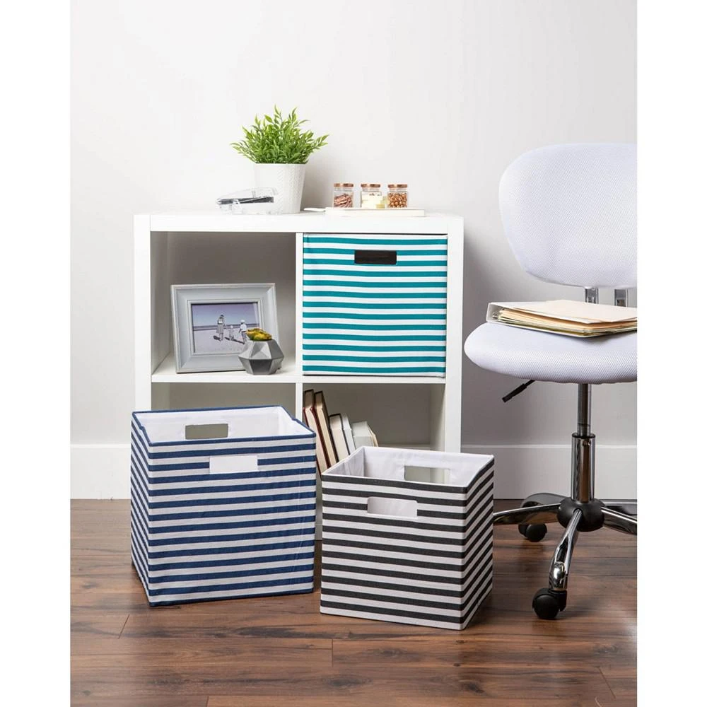 Polyester Cube Pinstripe Square 商品