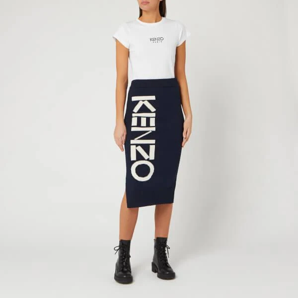 商品Kenzo|KENZO Women's Essential T-Shirt - White,价格¥545,第3张图片详细描述