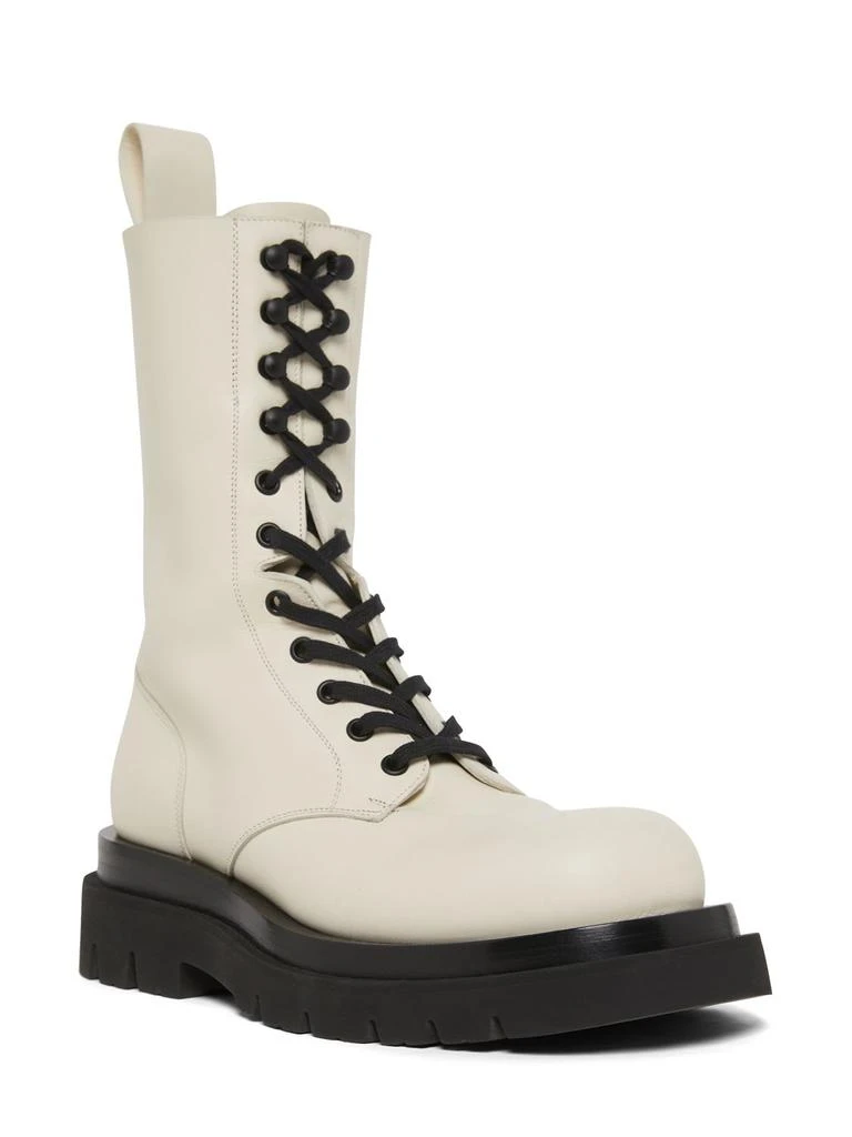 商品Bottega Veneta|40mm Lug Leather Combat Boots,价格¥13025,第3张图片详细描述
