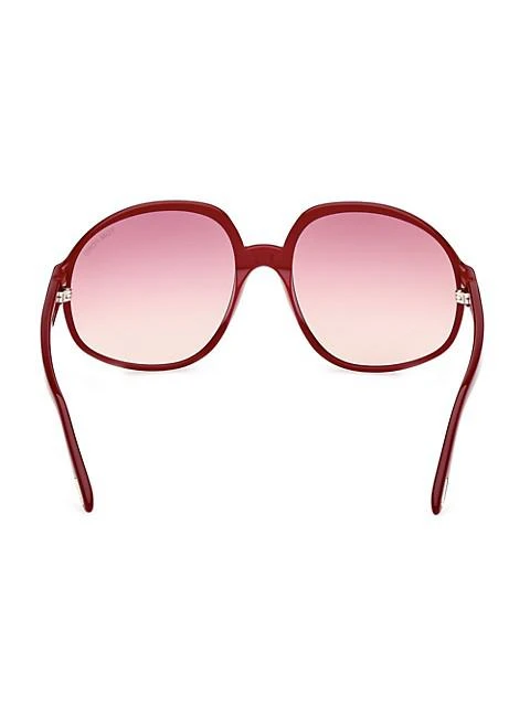 商品Tom Ford|61MM Round Sunglasses,价格¥3238,第5张图片详细描述