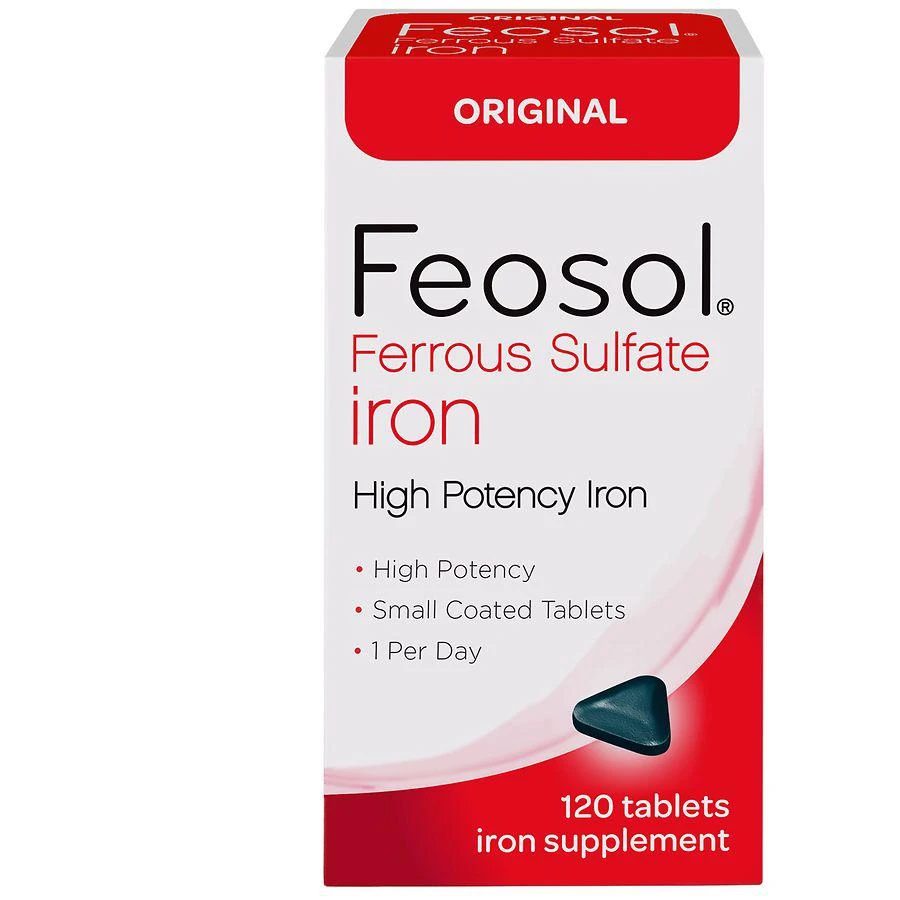 商品Feosol|Original Ferrous Sulfate Iron Supplement Tablets,价格¥96,第1张图片