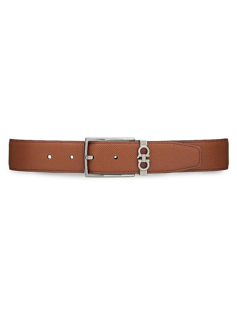 商品Salvatore Ferragamo|Cut-to-Size Reversible Leather Belt,价格¥3540,第5张图片详细描述