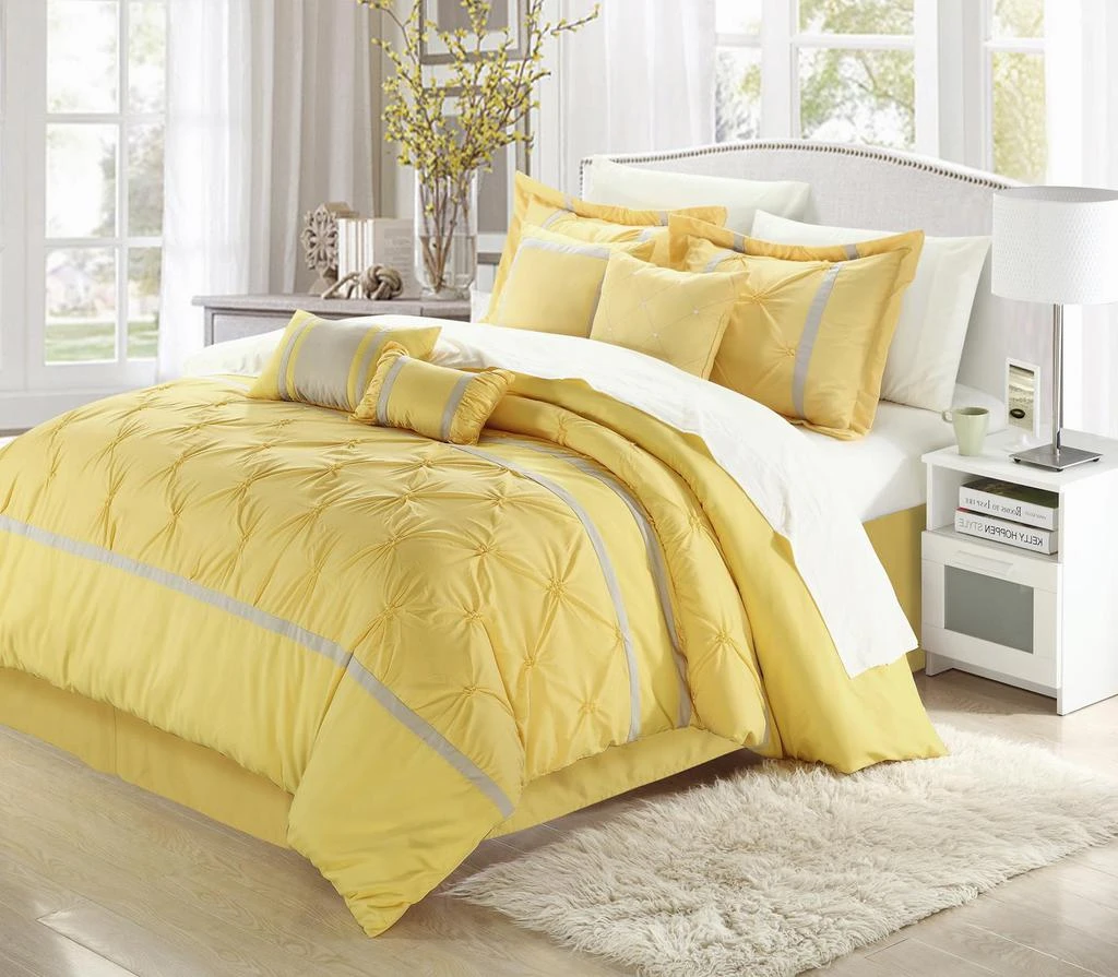 商品Chic Home Design|Vermont Comforter Set,价格¥816,第2张图片详细描述