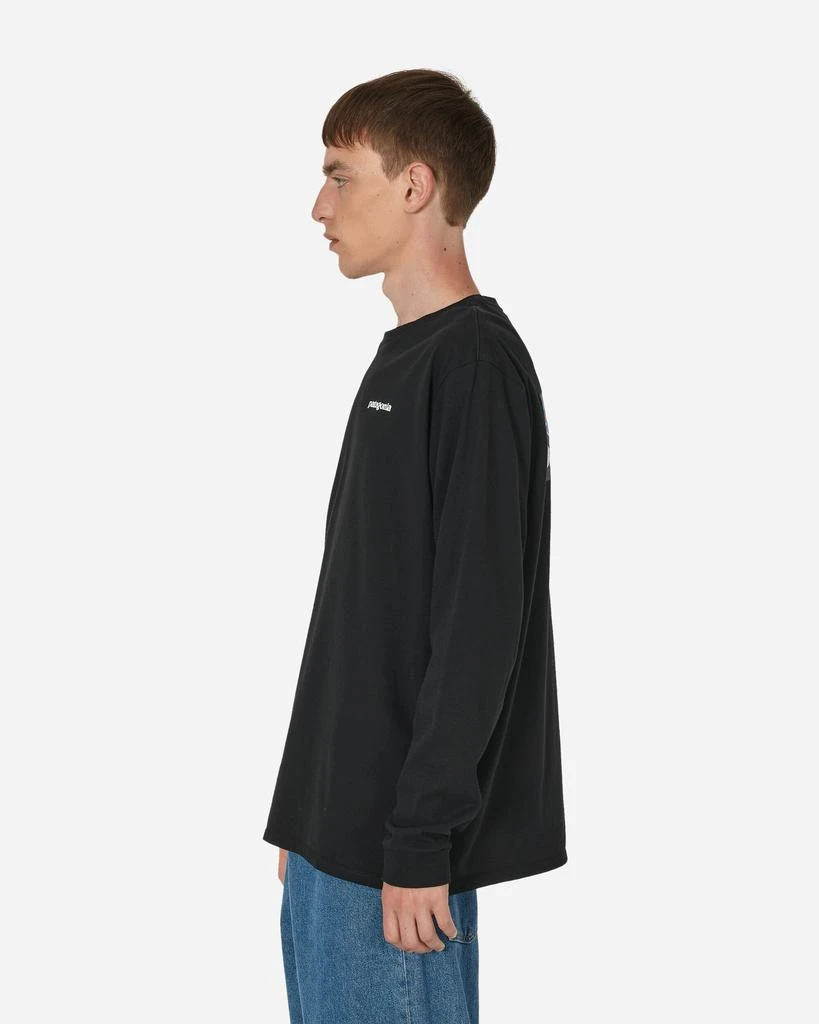 商品Patagonia|P-6 Logo Responsibili Longsleeve T-Shirt Black,价格¥356,第2张图片详细描述