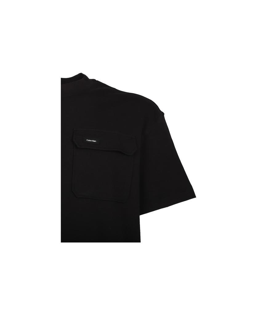 商品Calvin Klein|Cotton T-shirt,价格¥667,第4张图片详细描述
