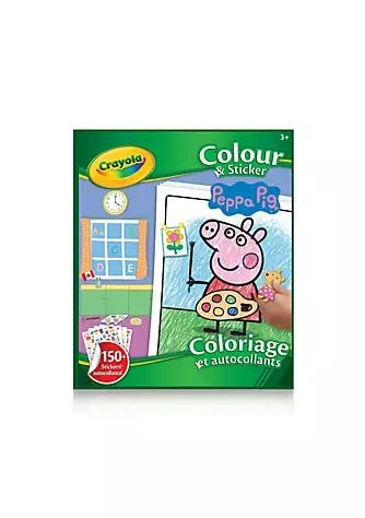 商品Crayola|Crayola   Color Sticker Book Peppa Pig,价格¥90,第1张图片