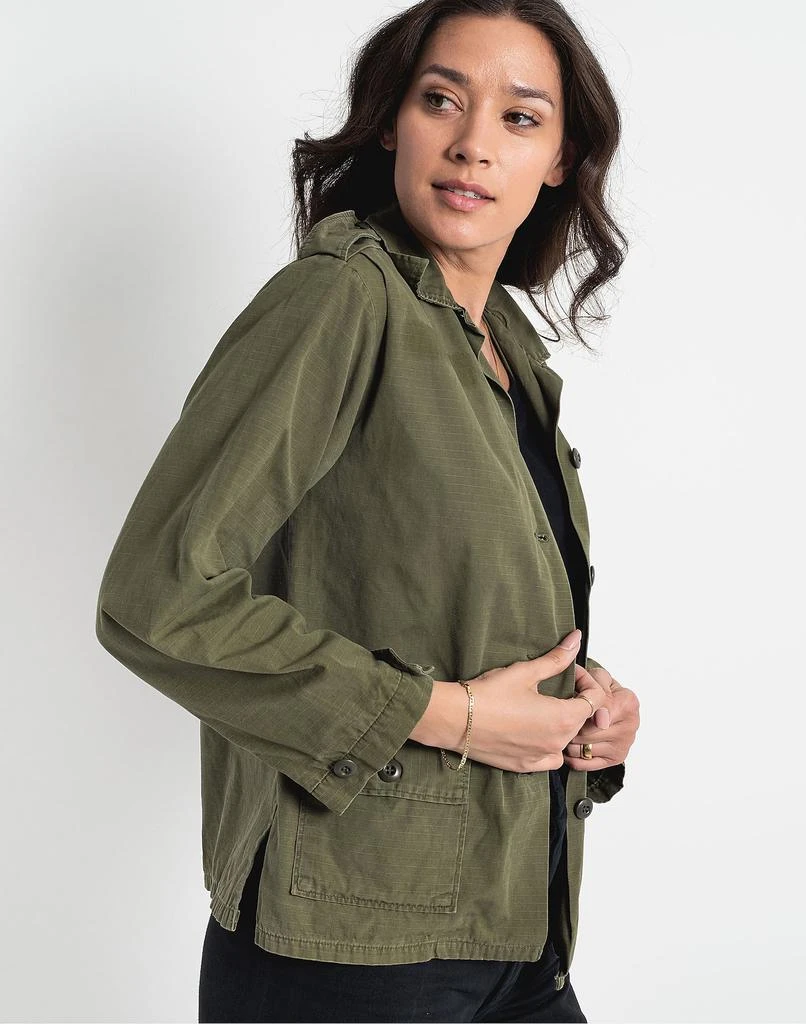 商品Madewell|Rawson Vintage Ripstop Army Jacket,价格¥675,第2张图片详细描述