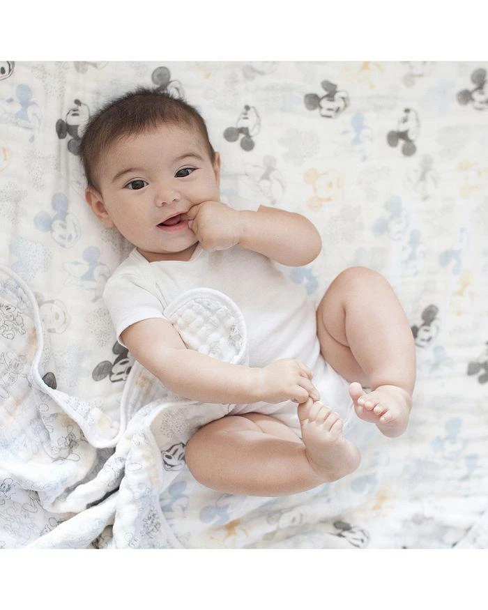 商品aden + anais|Unisex Minnie and Mickey Dream Swaddle Blanket,价格¥484,第2张图片详细描述