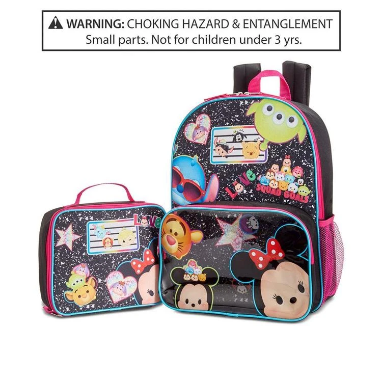 商品Disney|Tsum Tsum Backpack & Lunch Bag, Little Girls (2-6X) & Big Girls (7-16),价格¥150,第1张图片