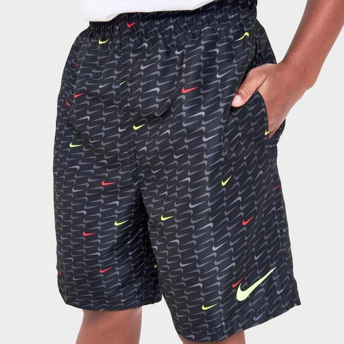 Boys' Nike Allover Swoosh Swim Shorts 商品